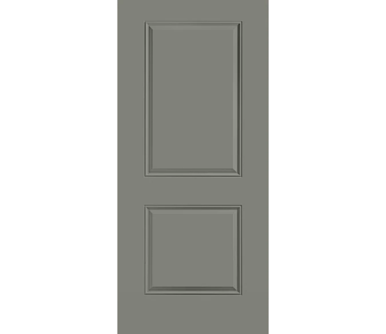 Long Island 2 Panel Square Steel Entry Door