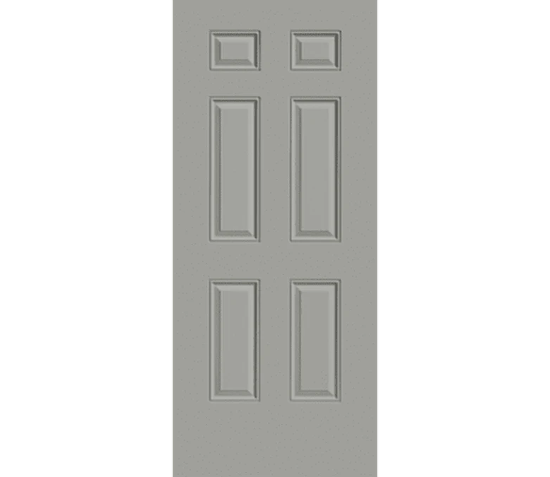 Long Island 6 Panel Steel Entry Door